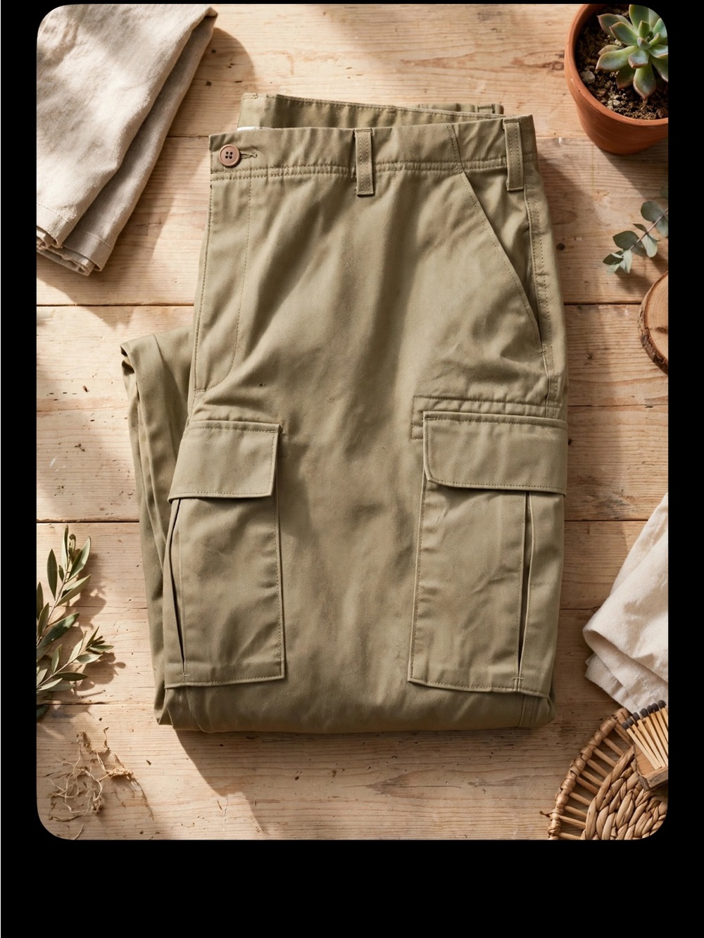 Lands' End Khaki Women's Pants